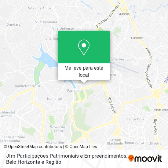 Jfm Participações Patrimoniais e Empreendimentos mapa