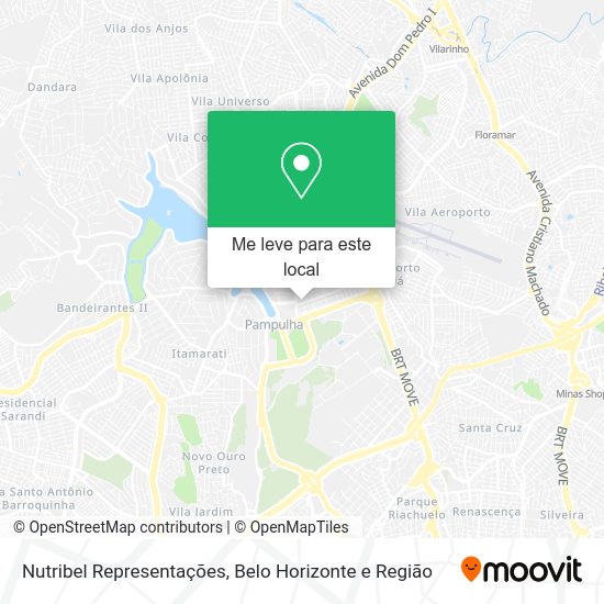 Nutribel Representações mapa