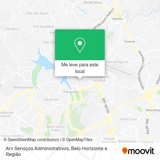 Arv Serviços Administrativos mapa