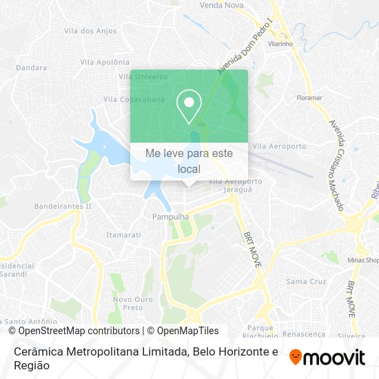Cerâmica Metropolitana Limitada mapa