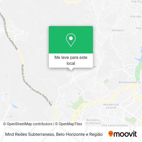 Mnd Redes Subterraneas mapa