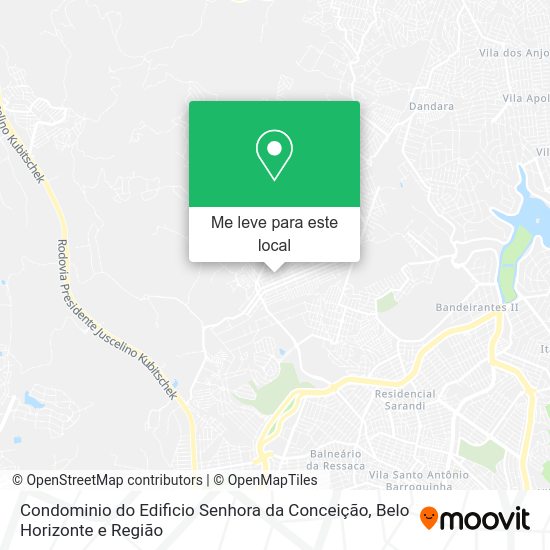 Condominio do Edificio Senhora da Conceição mapa