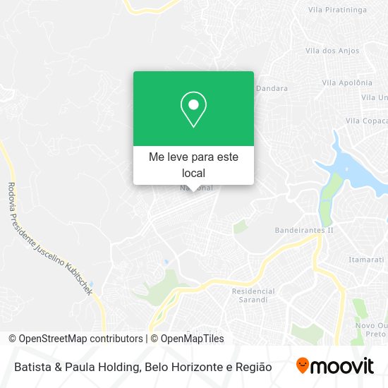 Batista & Paula Holding mapa