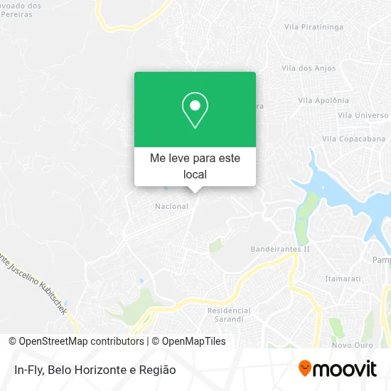 In-Fly mapa