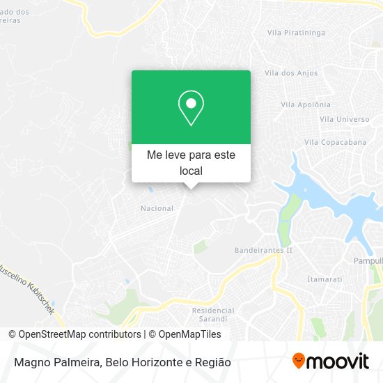 Magno Palmeira mapa
