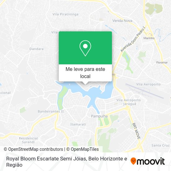 Royal Bloom Escarlate Semi Jóias mapa