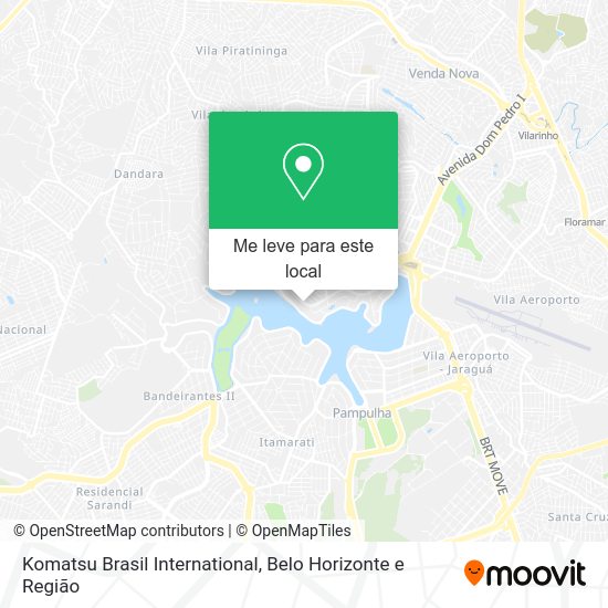 Komatsu Brasil International mapa