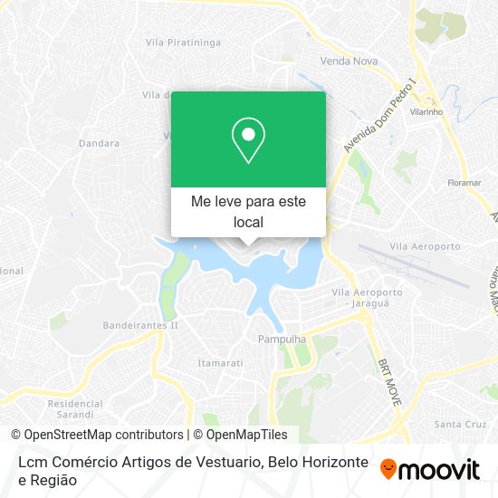 Lcm Comércio Artigos de Vestuario mapa