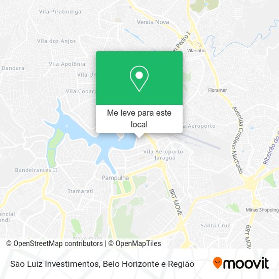 São Luiz Investimentos mapa