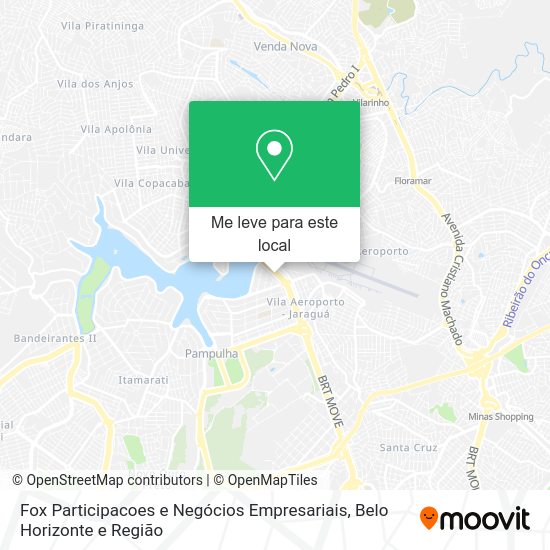 Fox Participacoes e Negócios Empresariais mapa