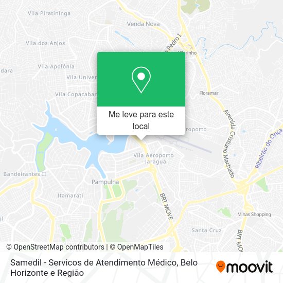 Samedil - Servicos de Atendimento Médico mapa