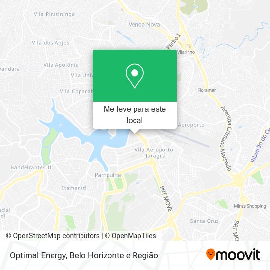 Optimal Energy mapa