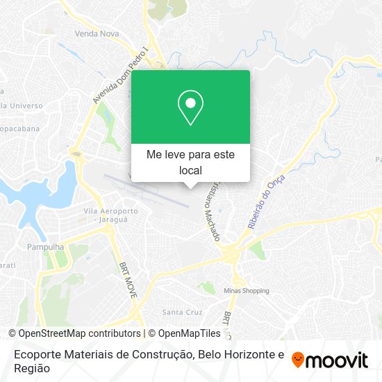 Ecoporte Materiais de Construção mapa