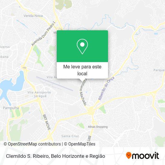 Clemildo S. Ribeiro mapa