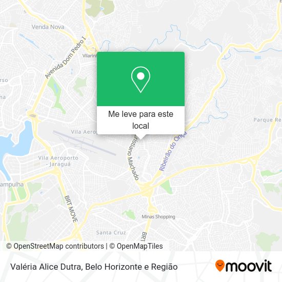 Valéria Alice Dutra mapa
