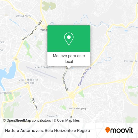 Nattura Automóveis mapa