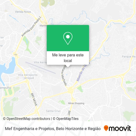 Mef Engenharia e Projetos mapa