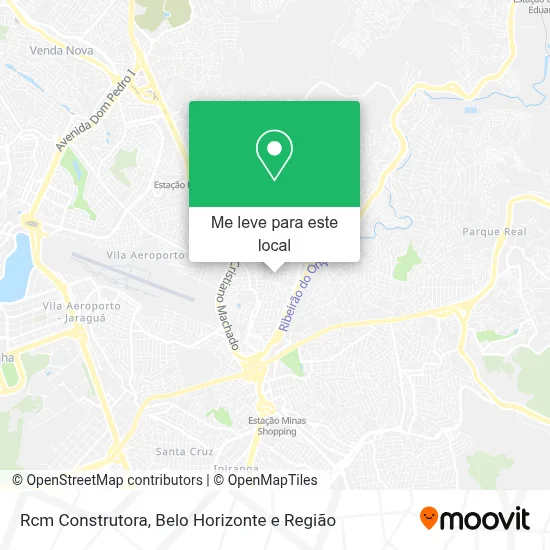 Rcm Construtora mapa
