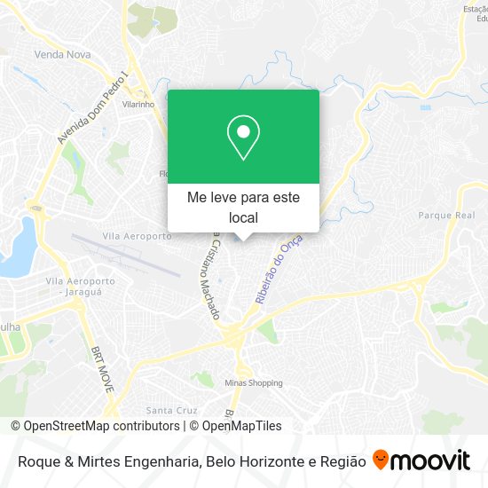 Roque & Mirtes Engenharia mapa
