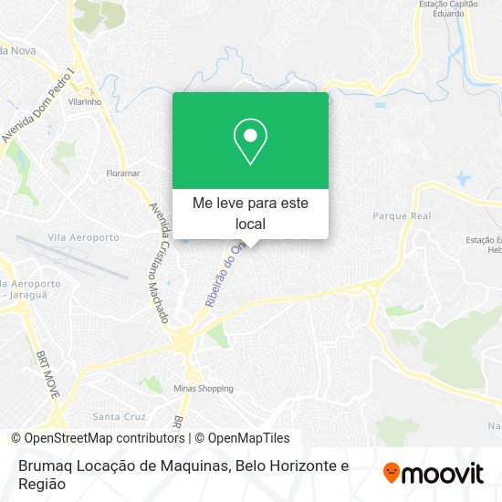 Brumaq Locação de Maquinas mapa