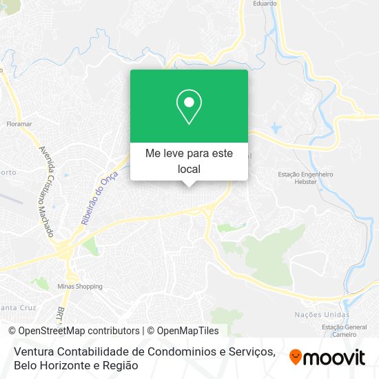 Ventura Contabilidade de Condominios e Serviços mapa