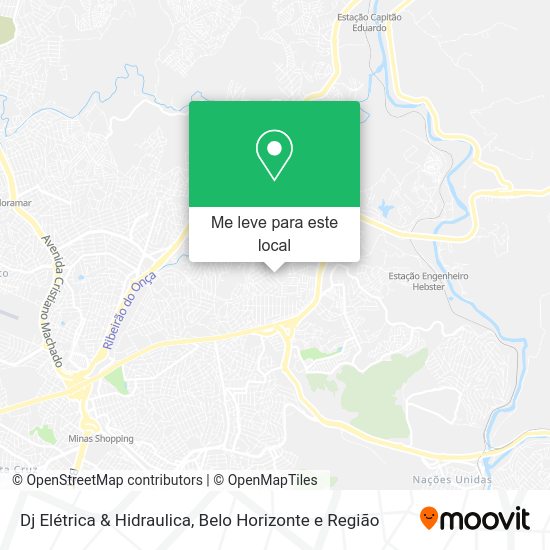 Dj Elétrica & Hidraulica mapa