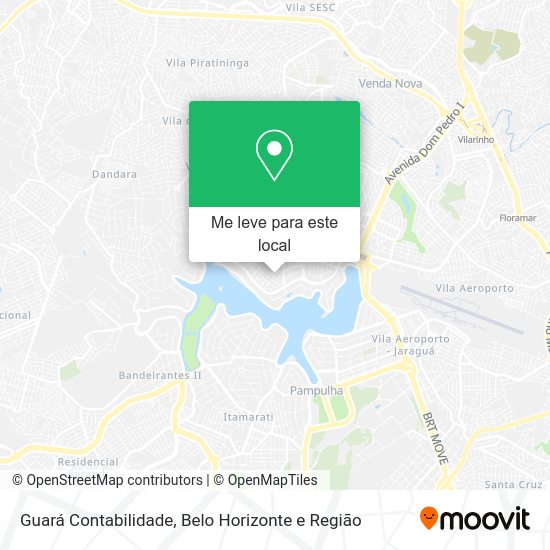 Guará Contabilidade mapa