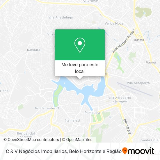 C & V Negócios Imobiliarios mapa