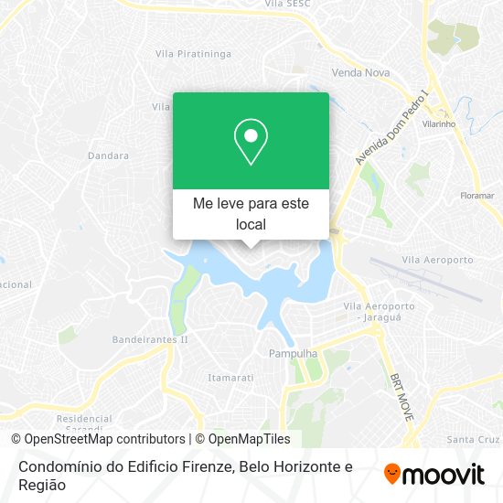 Condomínio do Edificio Firenze mapa