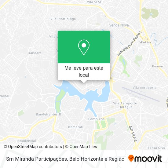 Sm Miranda Participações mapa