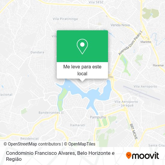 Condomínio Francisco Alvares mapa