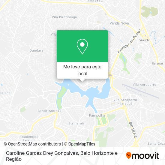 Caroline Garcez Drey Gonçalves mapa