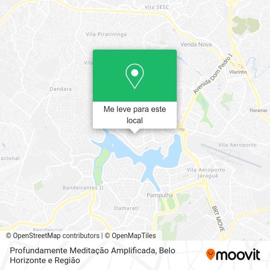 Profundamente Meditação Amplificada mapa