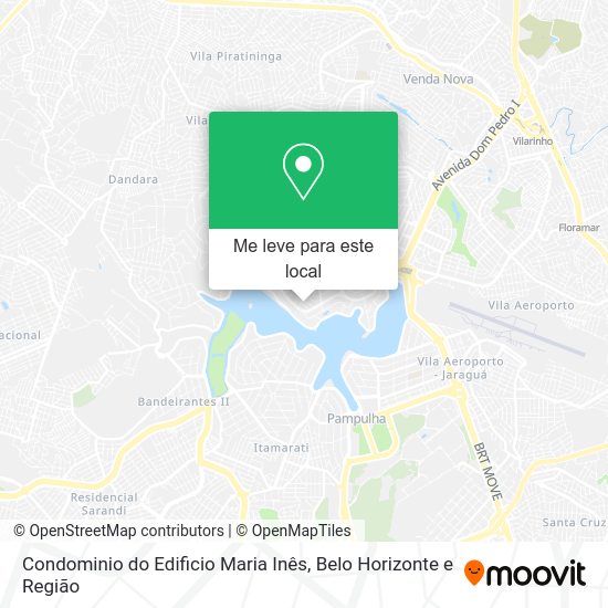 Condominio do Edificio Maria Inês mapa