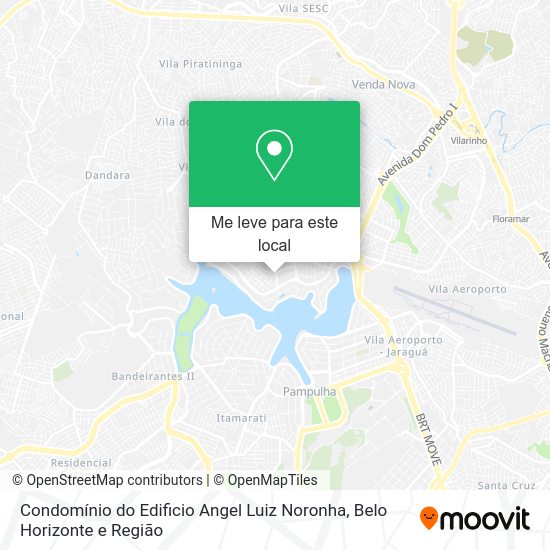 Condomínio do Edificio Angel Luiz Noronha mapa
