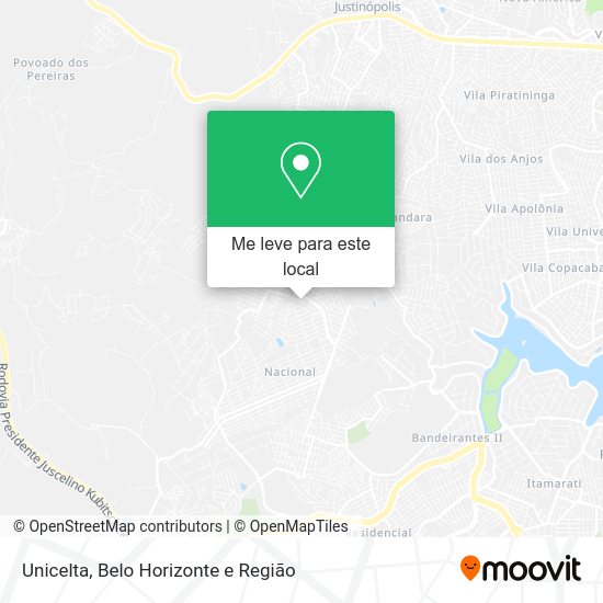 Unicelta mapa
