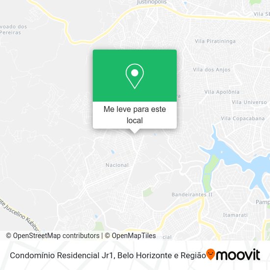 Condomínio Residencial Jr1 mapa
