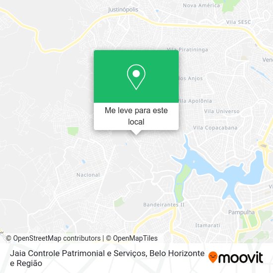 Jaia Controle Patrimonial e Serviços mapa