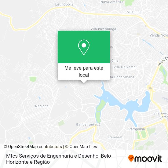 Mtcs Serviços de Engenharia e Desenho mapa