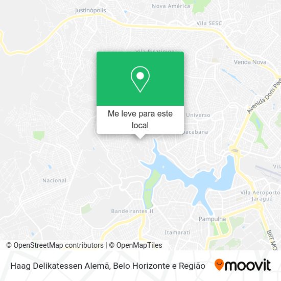 Haag Delikatessen Alemã mapa