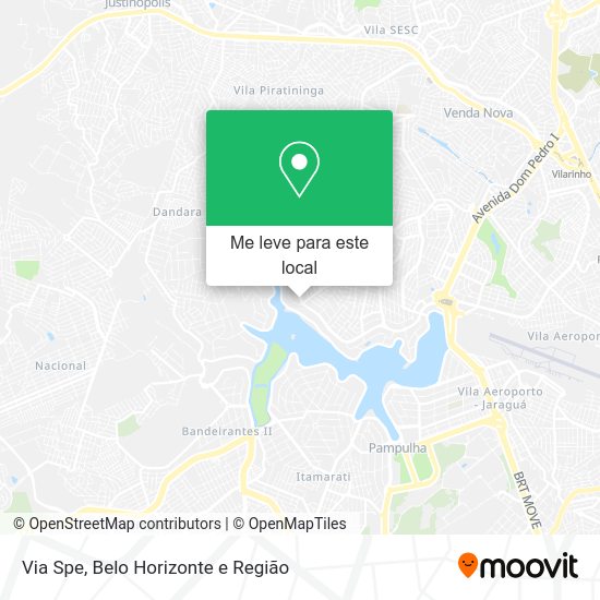 Via Spe mapa