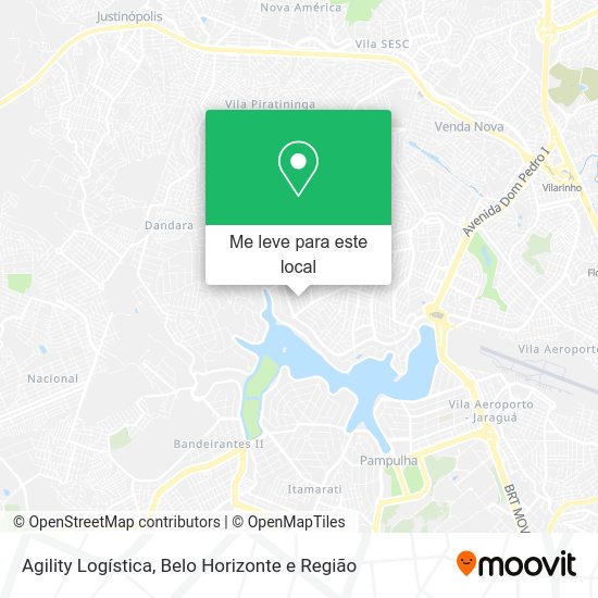 Agility Logística mapa