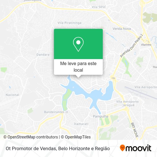 Ot Promotor de Vendas mapa