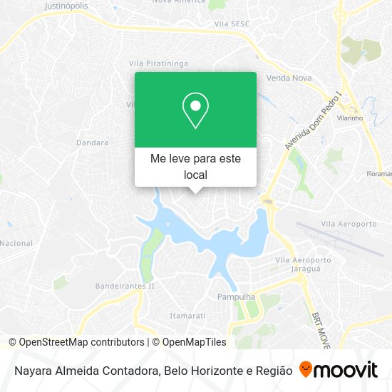 Nayara Almeida Contadora mapa