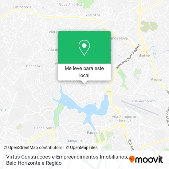 Virtus Construções e Empreendimentos Imobiliarios mapa