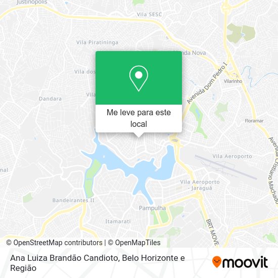 Ana Luiza Brandão Candioto mapa