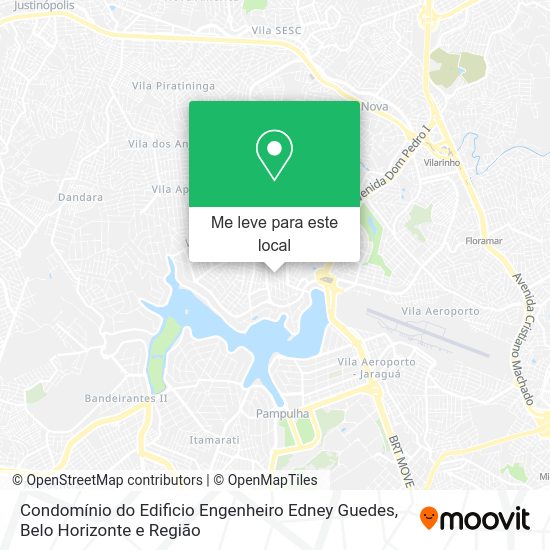 Condomínio do Edificio Engenheiro Edney Guedes mapa