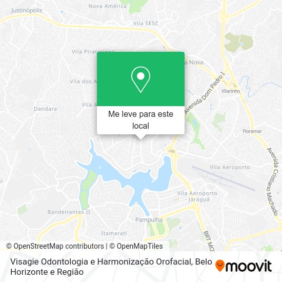 Visagie Odontologia e Harmonização Orofacial mapa