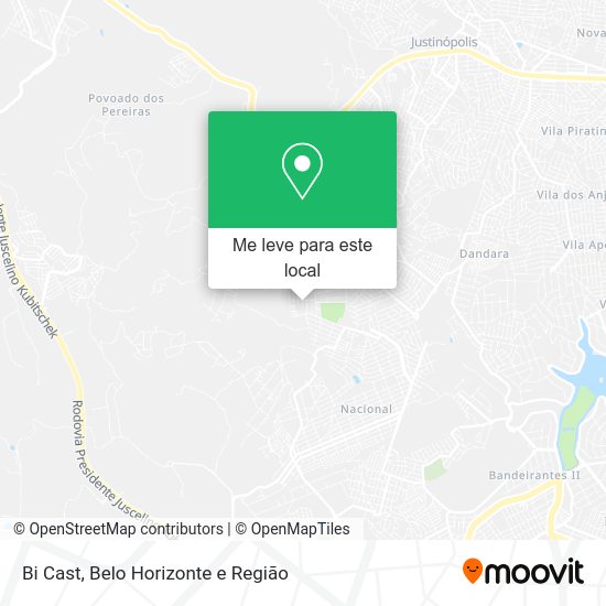 Bi Cast mapa