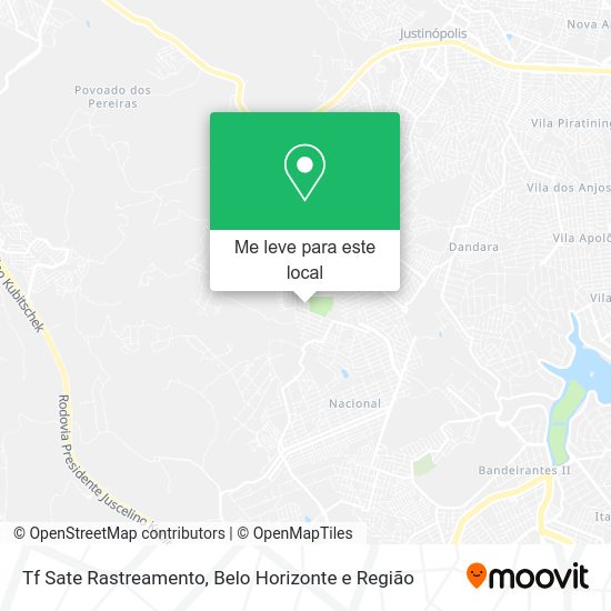 Tf Sate Rastreamento mapa